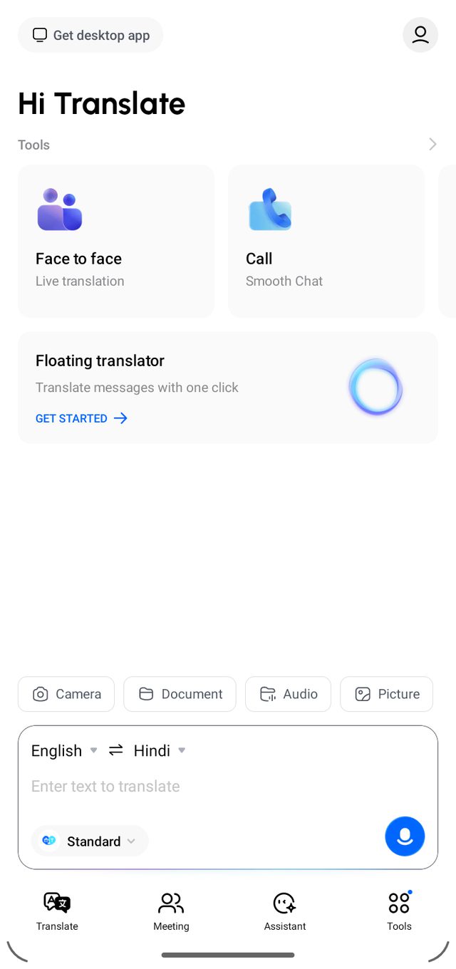 Hi Translate — Built for chatting, not sightseeing